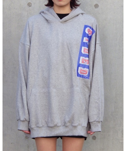 VIBGYOR Women（ヴィブジョー　ウィメン）の「【Re:one】90s STDED ORANGE HOODIE(MA)（パーカー・レディース・ブラック/グレー/オレンジ・FREE）」の21枚目の写真
