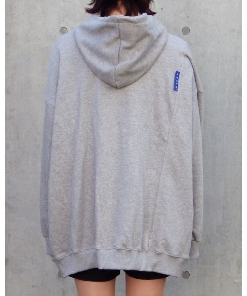 VIBGYOR Women（ヴィブジョー　ウィメン）の「【Re:one】90s STDED ORANGE HOODIE(MA)（パーカー・レディース・ブラック/グレー/オレンジ・FREE）」の11枚目の写真