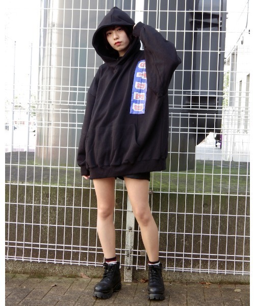 セール】【Re:one】90s STDED ORANGE HOODIE(MA)（パーカー