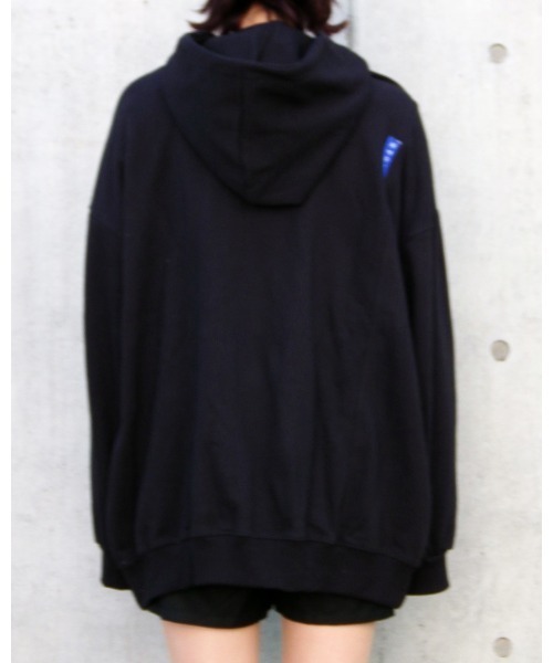 VIBGYOR Women（ヴィブジョー　ウィメン）の「【Re:one】90s STDED ORANGE HOODIE(MA)（パーカー・レディース・ブラック/グレー/オレンジ・FREE）」の19枚目の写真