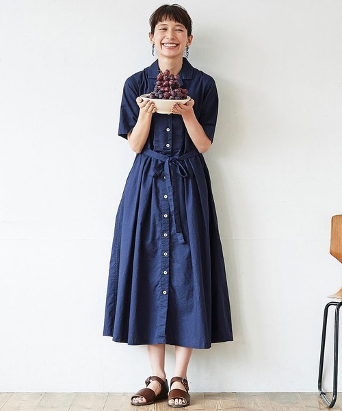 Sunny clouds（サニークラウズ）の「サニークラウズ　巨峰ワンピース〈レディース〉（ワンピース・レディース・ネイビー・LARGE/XX-LARGE/MEDIUM/X-LARGE/NM）」の8枚目の写真