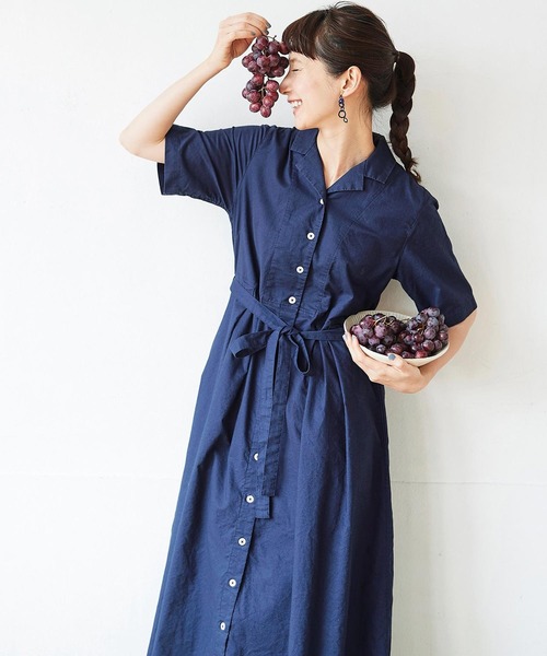 Sunny clouds（サニークラウズ）の「サニークラウズ　巨峰ワンピース〈レディース〉（ワンピース・レディース・ネイビー・LARGE/XX-LARGE/MEDIUM/X-LARGE/NM）」の10枚目の写真