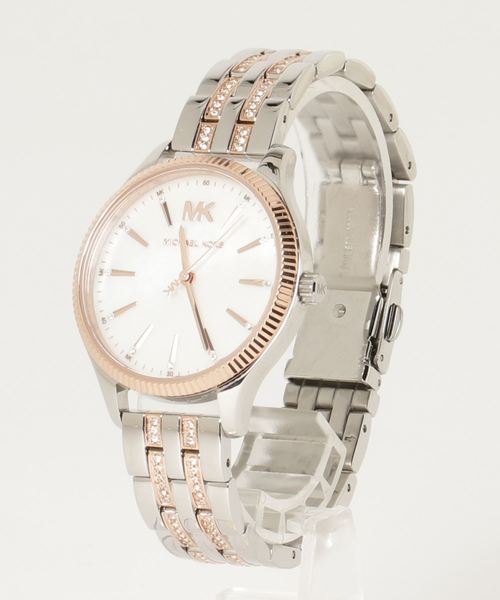MICHAEL KORS(マイケルコース)の「LEXINGTON MK4494(アナログ腕時計・レディース・シルバー系その他・FREE)」の2枚目の写真