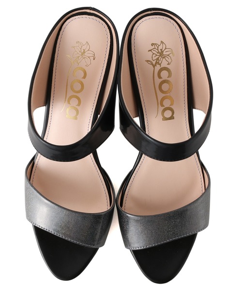 coca(ANDEX shoes product)(コカ)の「coca / コカ ストーム付き ダブルベルト サンダル 120017(サンダル・レディース・ピンク/ブラック/グリーン・23.5cm/24.0cm/22.5cm/22.0cm/23.0cm/24.5cm)」の10枚目の写真