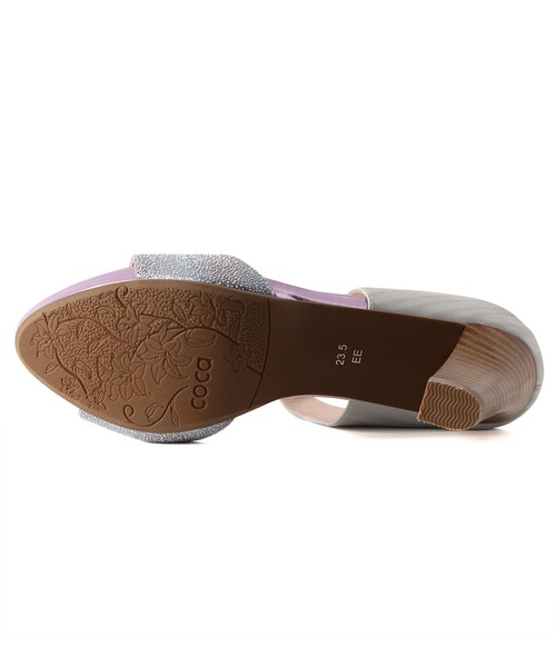 coca(ANDEX shoes product)(コカ)の「coca / コカ ストーム付き ダブルベルト サンダル 120017(サンダル・レディース・ピンク/ブラック/グリーン・23.5cm/24.0cm/22.5cm/22.0cm/23.0cm/24.5cm)」の15枚目の写真