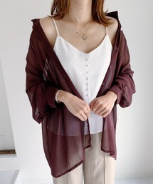 CLEA | ドルマンスリーブシアーシャツ(シャツ/ブラウス)