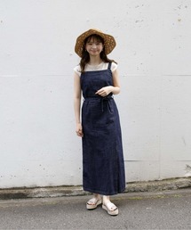 flower | ビターデニムワンピース(ワンピース)