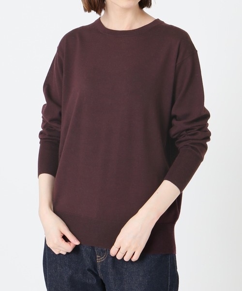 IENA（イエナ）の「ALBA クルーネックプルオーバー◇（ニット