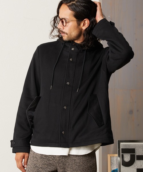 mj7472-カットショートモッズコート