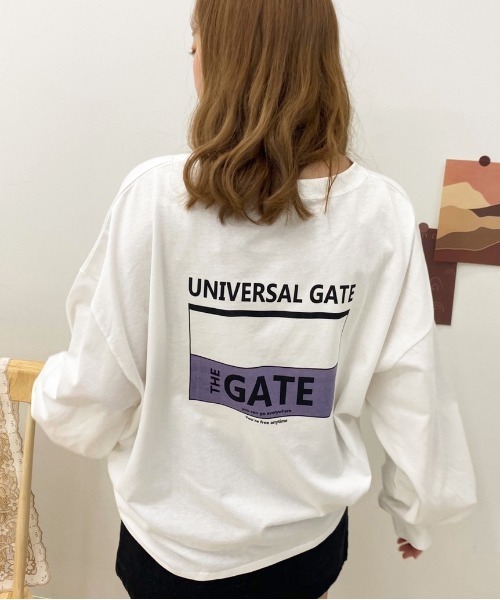 apres jour（アプレジュール）の「アソート袖ボリュームロンT【ZOZOTOWN限定アイテム】（Tシャツ/カットソー・レディース・ブラック/ライトブラウン/ブラック系その他2/ラベンダー/ホワイト系その他4/モカ/ライトホワイト/ブラウン系その他/ダークブラウン/アイボリー/ホワイト系その他5/ホワイト系その他2/ホワイト系その他3/ホワイト/その他/チャコールグレー/オフホワイト/ホワイト系その他・フリー）」の6枚目の写真