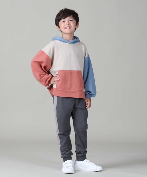 MPS（エムピーエス）の「【MPS】フーディースウェット（パーカー・キッズ・ベージュ/ライトベージュ・120/130/105/140/155）」の6枚目の写真