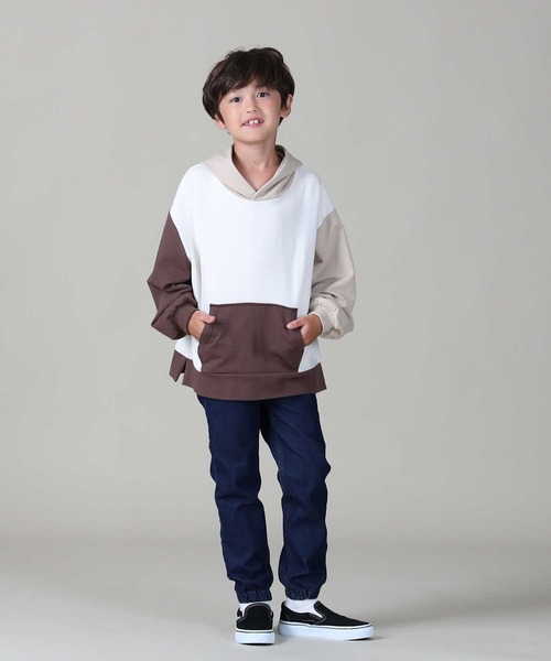 MPS（エムピーエス）の「【MPS】フーディースウェット（パーカー・キッズ・ベージュ/ライトベージュ・120/130/105/140/155）」の8枚目の写真