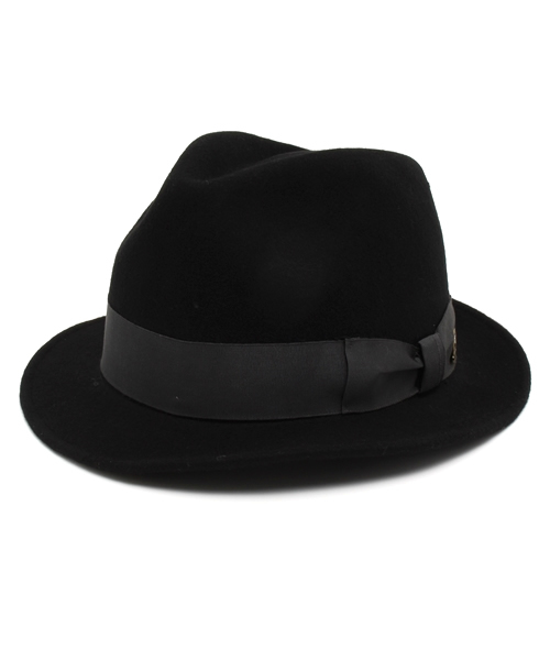 Lui's（ルイス）の「C-PLUS HEADWEARS(シープラス･ヘッドウェアーズ) DOZLE A-PINCH ハット（ハット・メンズ・ブラック/ネイビー/キャメル・FREE）」の2枚目の写真