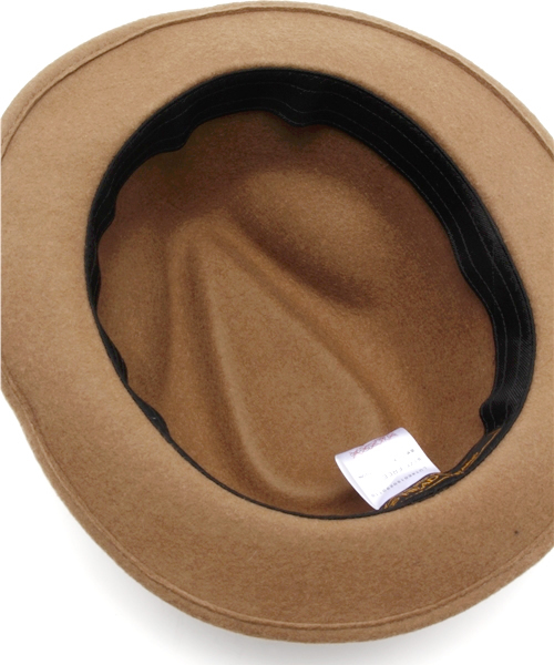 Lui's（ルイス）の「C-PLUS HEADWEARS(シープラス･ヘッドウェアーズ) DOZLE A-PINCH ハット（ハット・メンズ・ブラック/ネイビー/キャメル・FREE）」の9枚目の写真