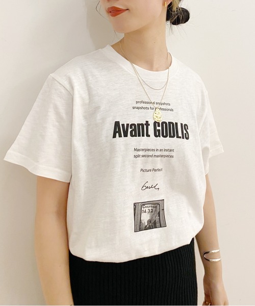 SHENERY(シーナリー)の「GODLIS フォトTee01(Tシャツ/カットソー・レディース・オフホワイト・FREE)」の9枚目の写真