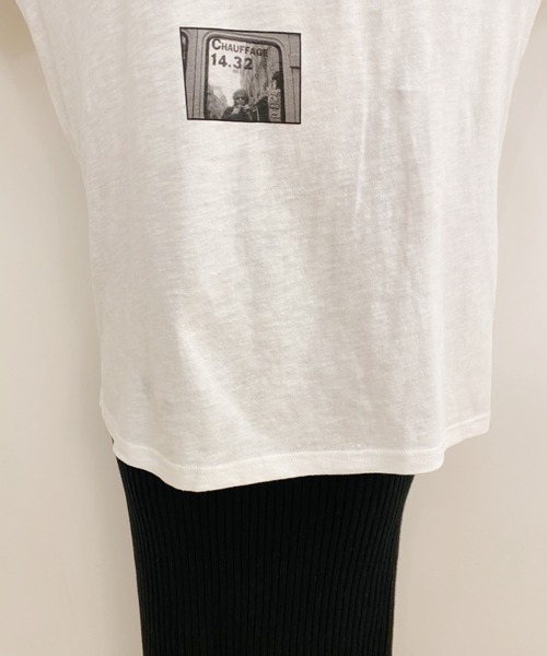 SHENERY(シーナリー)の「GODLIS フォトTee01(Tシャツ/カットソー・レディース・オフホワイト・FREE)」の14枚目の写真