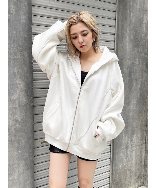ENVYM（アンビー）の「ラインルーズPK（パーカー）」 - WEAR