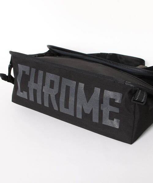 CHROME(クローム)の「CHROME/クローム ショルダーバッグ 防水バッグ SIMPLE MESSENGER BG322BK(ショルダーバッグ・メンズ・ブラック・FREE)」の3枚目の写真