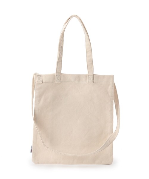 FILA（フィラ）の「◆【FILA別注】キャンバストート（トートバッグ・レディース・アイボリー/ブラック系4/カーキ系3・00）」の9枚目の写真