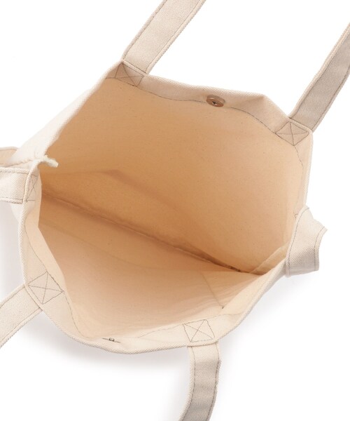 FILA（フィラ）の「◆【FILA別注】キャンバストート（トートバッグ・レディース・アイボリー/ブラック系4/カーキ系3・00）」の6枚目の写真