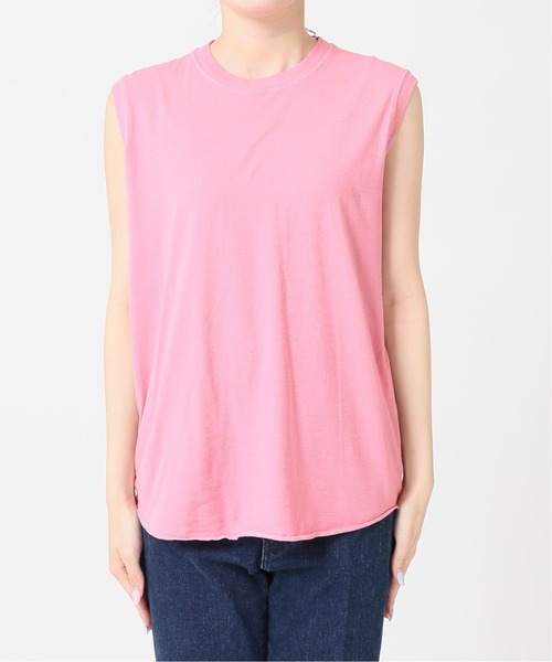 plage（プラージュ）の「Botanical Dye タンク◆（Tシャツ/カットソー・レディース・ピンク/カーキ/ホワイト/グレー・FREE）」の14枚目の写真