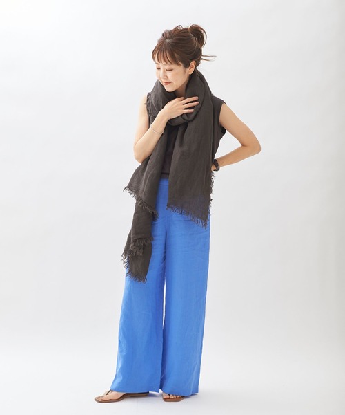 plage（プラージュ）の「Botanical Dye タンク◆（Tシャツ/カットソー・レディース・ピンク/カーキ/ホワイト/グレー・FREE）」の12枚目の写真