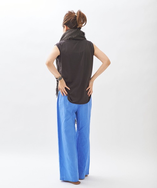 plage（プラージュ）の「Botanical Dye タンク◆（Tシャツ/カットソー・レディース・ピンク/カーキ/ホワイト/グレー・FREE）」の8枚目の写真