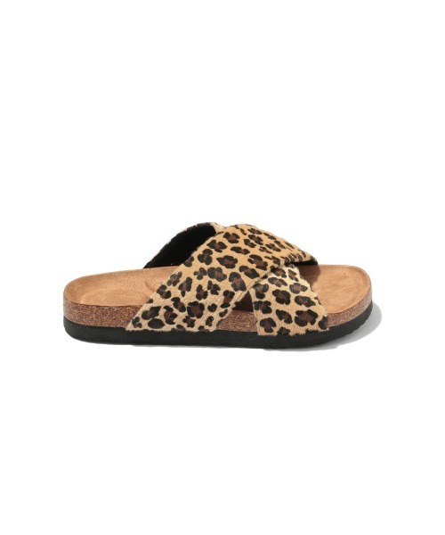 RAGEBLUE(レイジブルー)の「バンダナ/アニマル柄クロスサンダル/939670(サンダル・メンズ・ベージュ/ネイビー/レッド/その他/レオパード/ゼブラ・MEDIUM/LARGE)」の14枚目の写真