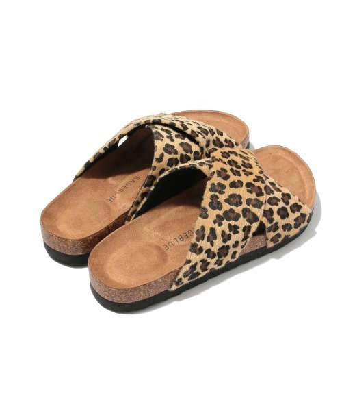 RAGEBLUE(レイジブルー)の「バンダナ/アニマル柄クロスサンダル/939670(サンダル・メンズ・ベージュ/ネイビー/レッド/その他/レオパード/ゼブラ・MEDIUM/LARGE)」の22枚目の写真