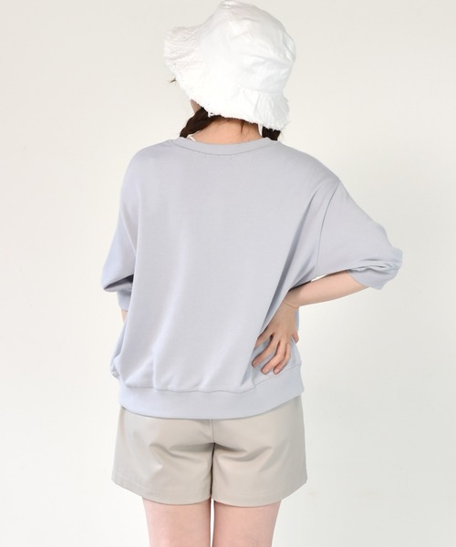 ems excite（エムズエキサイト）の「アニマルトレーナー（スウェット・レディース・ライトグレー/ホワイト/ブルー・FREE）」の13枚目の写真