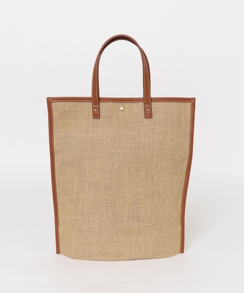 URBAN RESEARCH ROSSO（アーバンリサーチロッソ）の「リネントートバッグ（トートバッグ・レディース・ブラウン/ブラック・-）」の6枚目の写真