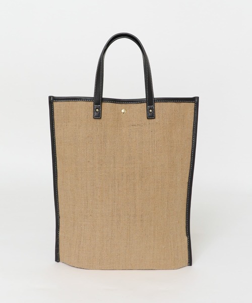 URBAN RESEARCH ROSSO（アーバンリサーチロッソ）の「リネントートバッグ（トートバッグ・レディース・ブラウン/ブラック・-）」の7枚目の写真