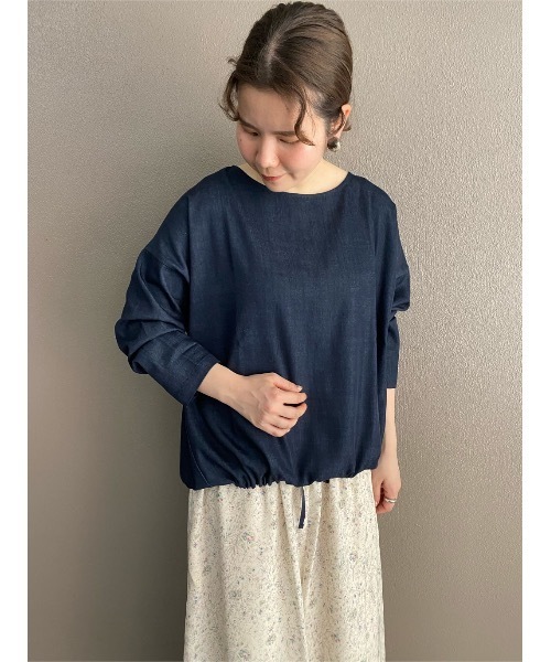 BEARDSLEY（ビアズリー）の「デニムプルオーバー（シャツ/ブラウス・レディース・インディゴブルー・FREE）」の15枚目の写真