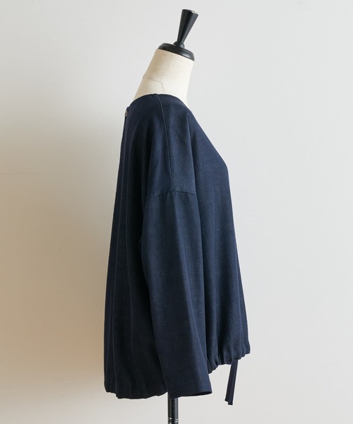 BEARDSLEY（ビアズリー）の「デニムプルオーバー（シャツ/ブラウス・レディース・インディゴブルー・FREE）」の11枚目の写真