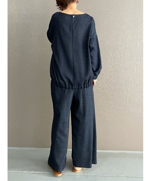 BEARDSLEY（ビアズリー）の「デニムプルオーバー（シャツ/ブラウス・レディース・インディゴブルー・FREE）」の14枚目の写真