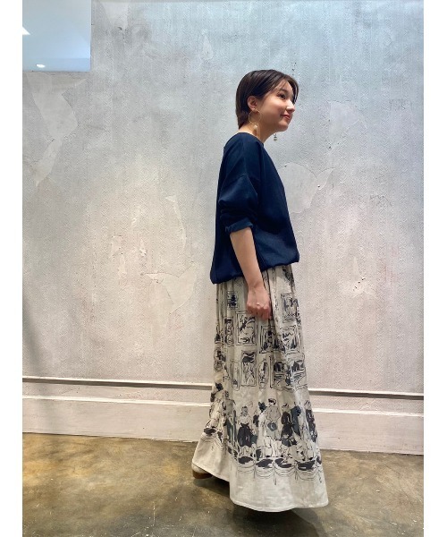 BEARDSLEY（ビアズリー）の「デニムプルオーバー（シャツ/ブラウス・レディース・インディゴブルー・FREE）」の18枚目の写真