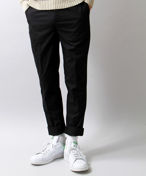 WEGO(ウィゴー)の「WEGO/スリムスラックス(スラックス・メンズ・グリーン系その他/ネイビー/ブルー系その他/ブラック・LARGE/MEDIUM)」の2枚目の写真