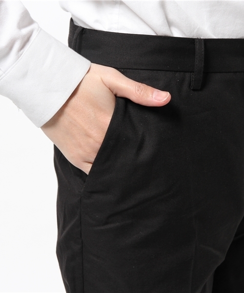 WEGO(ウィゴー)の「WEGO/スリムスラックス(スラックス・メンズ・グリーン系その他/ネイビー/ブルー系その他/ブラック・LARGE/MEDIUM)」の8枚目の写真