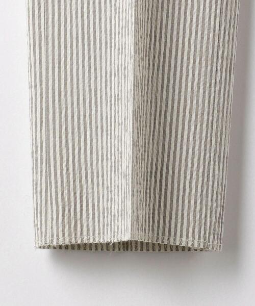 green label relaxing（グリーンレーベルリラクシング）の「SONDRIO シアサッカー スリム 1プリーツ セットアップ パンツ スラックス（スラックス・メンズ・ブラウン/コバルトブルー・76ｃｍ/80ｃｍ/84ｃｍ/88ｃｍ/72cm）」の14枚目の写真