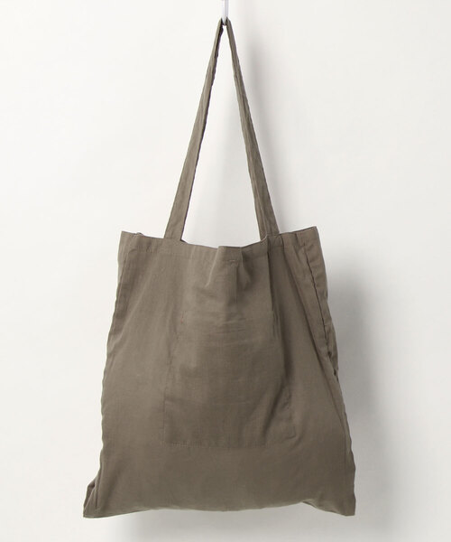 Samansa Mos2 blue（サマンサモスモスブルー）の「シーチング2ルームトートバッグ（トートバッグ・レディース・キナリ/モカ/カーキ/ラベンダー・ﾌﾘ-）」の6枚目の写真