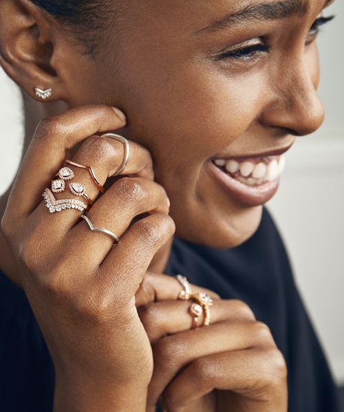 PANDORA（パンドラ）の「ポリッシュド ウィッシュボーン リング　（シルバー）（リング・レディース・シルバー・48/50/52/54/56）」の8枚目の写真