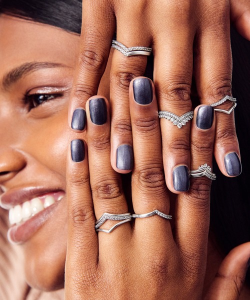 PANDORA（パンドラ）の「ポリッシュド ウィッシュボーン リング　（シルバー）（リング・レディース・シルバー・48/50/52/54/56）」の14枚目の写真