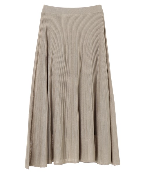 AMERICAN HOLIC(アメリカンホリック)の「ニットプリーツスカート(スカート・レディース・アイボリー/チャコールグレー/グレイッシュベージュ/ミント・M/L)」の16枚目の写真