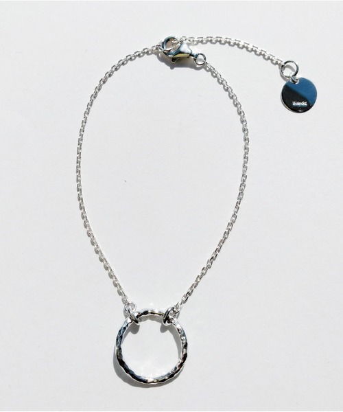 Blanche ブランシュ リングデザインスリムチェーンブレスレット Amour (アムール)（ブレスレット）｜Blanche（ブランシュ）