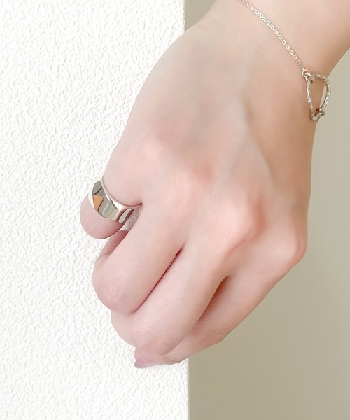 Blanche ブランシュ リングデザインスリムチェーンブレスレット Amour (アムール)（ブレスレット）｜Blanche（ブランシュ）