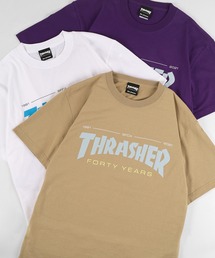 THRASHER（スラッシャー）の「【THRASHER/スラッシャー】ブランドロゴ 40周年記念 半袖Tシャツ（Tシャツ/カットソー・メンズ）」