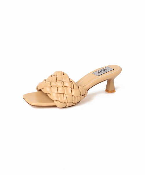 LE TALON（ルタロン）の「GRISE 5cmワイドメッシュミュールサンダル◆（サンダル・レディース・ベージュ/ブラウン・SMALL/MEDIUM/LARGE/X-LARGE）」の17枚目の写真