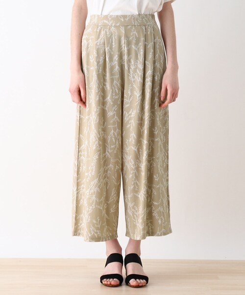 Cutie Blonde（キューティーブロンド）の「◆【S-L】ひんやりゆるテロパンツ（その他パンツ・レディース・ベージュ系/ブラック系/ライトグレー系・02/01/03）」の4枚目の写真