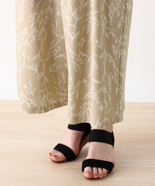 Cutie Blonde（キューティーブロンド）の「◆【S-L】ひんやりゆるテロパンツ（その他パンツ・レディース・ベージュ系/ブラック系/ライトグレー系・02/01/03）」の8枚目の写真