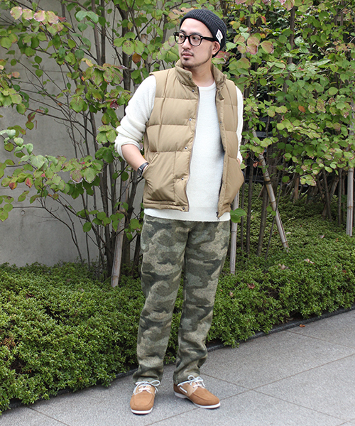 CIAOPANIC TYPY（チャオパニックティピー）の「プリントフリースリブパンツ（その他パンツ・メンズ・グレー/その他21/ネイビー・SMALL/MEDIUM/LARGE）」の3枚目の写真